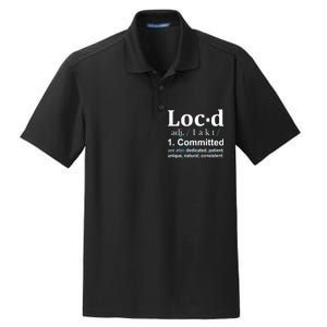 Loc'd Definition Dry Zone Grid Polo