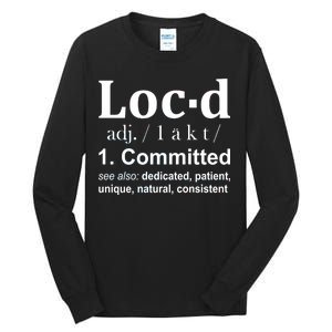 Loc'd Definition Tall Long Sleeve T-Shirt