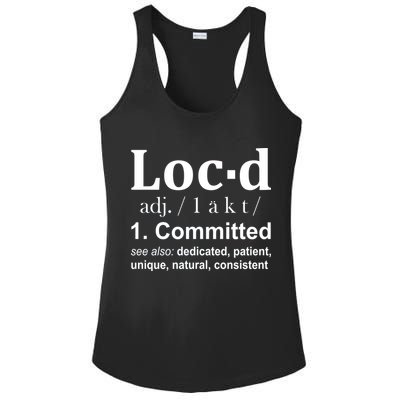 Loc'd Definition Ladies PosiCharge Competitor Racerback Tank