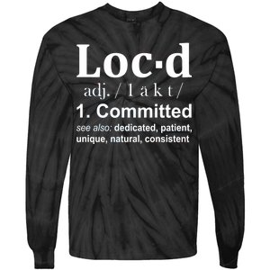 Loc'd Definition Tie-Dye Long Sleeve Shirt