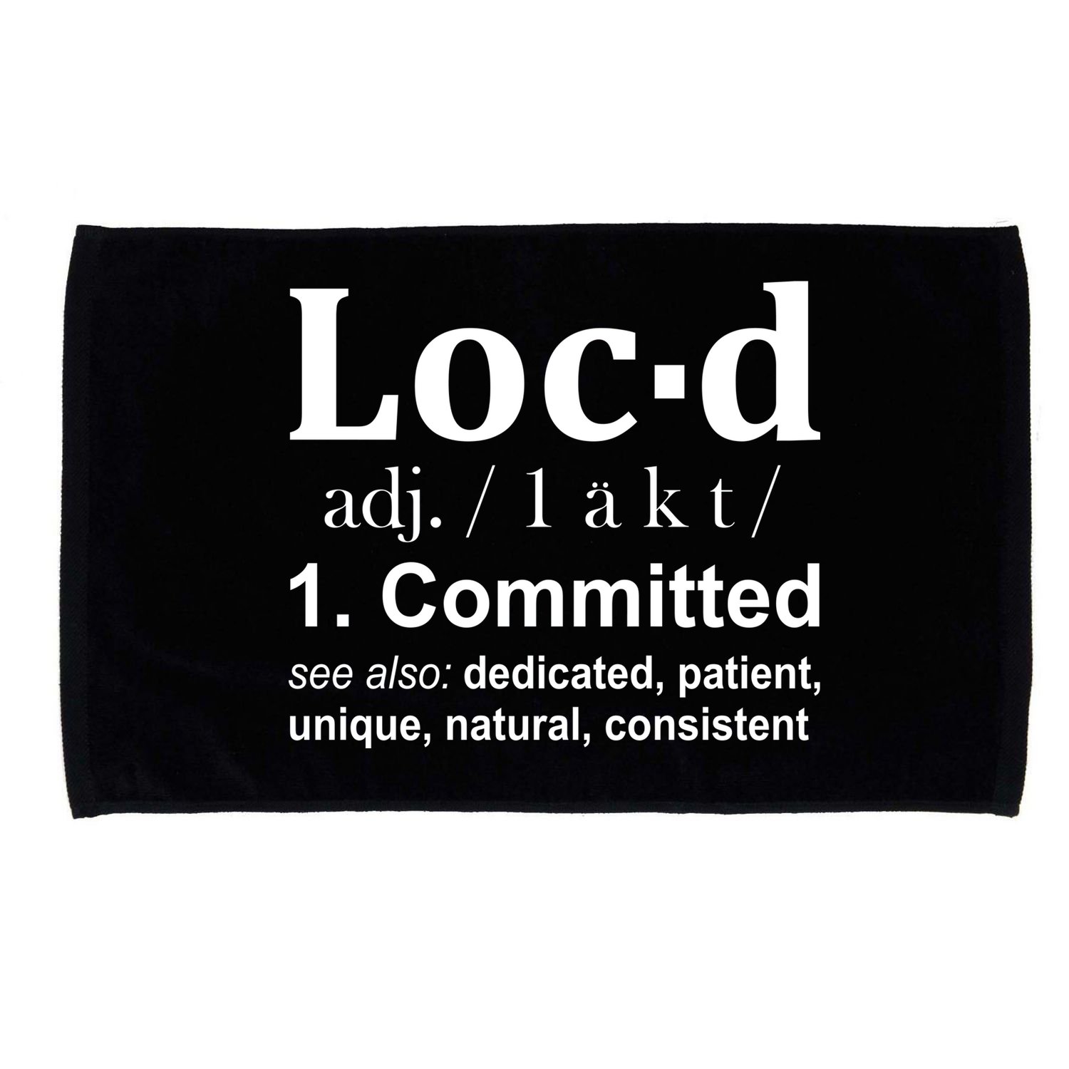 Loc'd Definition Microfiber Hand Towel