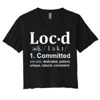 Loc'd Definition Women's Crop Top Tee