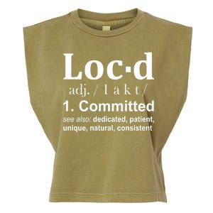 Loc'd Definition Garment-Dyed Women's Muscle Tee