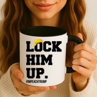 Lock Him Up Resist Trump #impeachtrump Mug