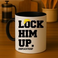 Lock Him Up Resist Trump #impeachtrump Mug