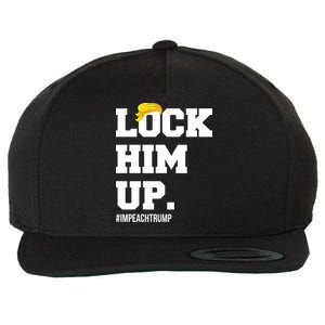 Lock Him Up Resist Trump #impeachtrump Wool Snapback Cap