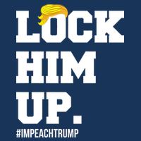 Lock Him Up Resist Trump #impeachtrump Garment-Dyed Heavyweight T-Shirt