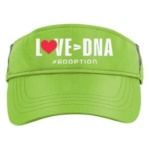 Love Over DNA Adoption Day Adult Drive Performance Visor