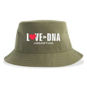 Love Over DNA Adoption Day Sustainable Bucket Hat