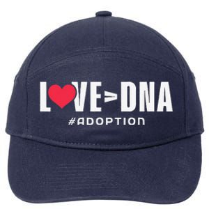 Love Over DNA Adoption Day 7-Panel Snapback Hat