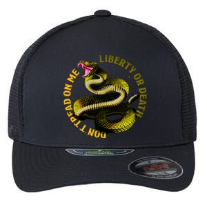 Liberty Or Death Dont Tread On Me Snake Flexfit Unipanel Trucker Cap