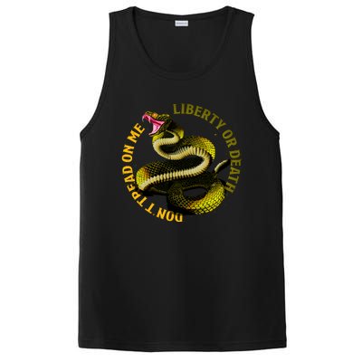 Liberty Or Death Dont Tread On Me Snake PosiCharge Competitor Tank