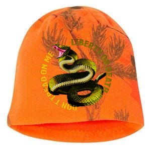 Liberty Or Death Dont Tread On Me Snake Kati - Camo Knit Beanie