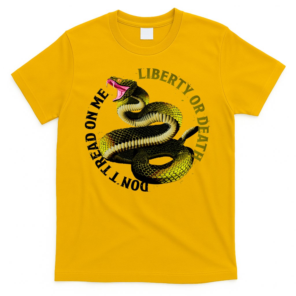 Liberty Or Death Dont Tread On Me Snake T-Shirt