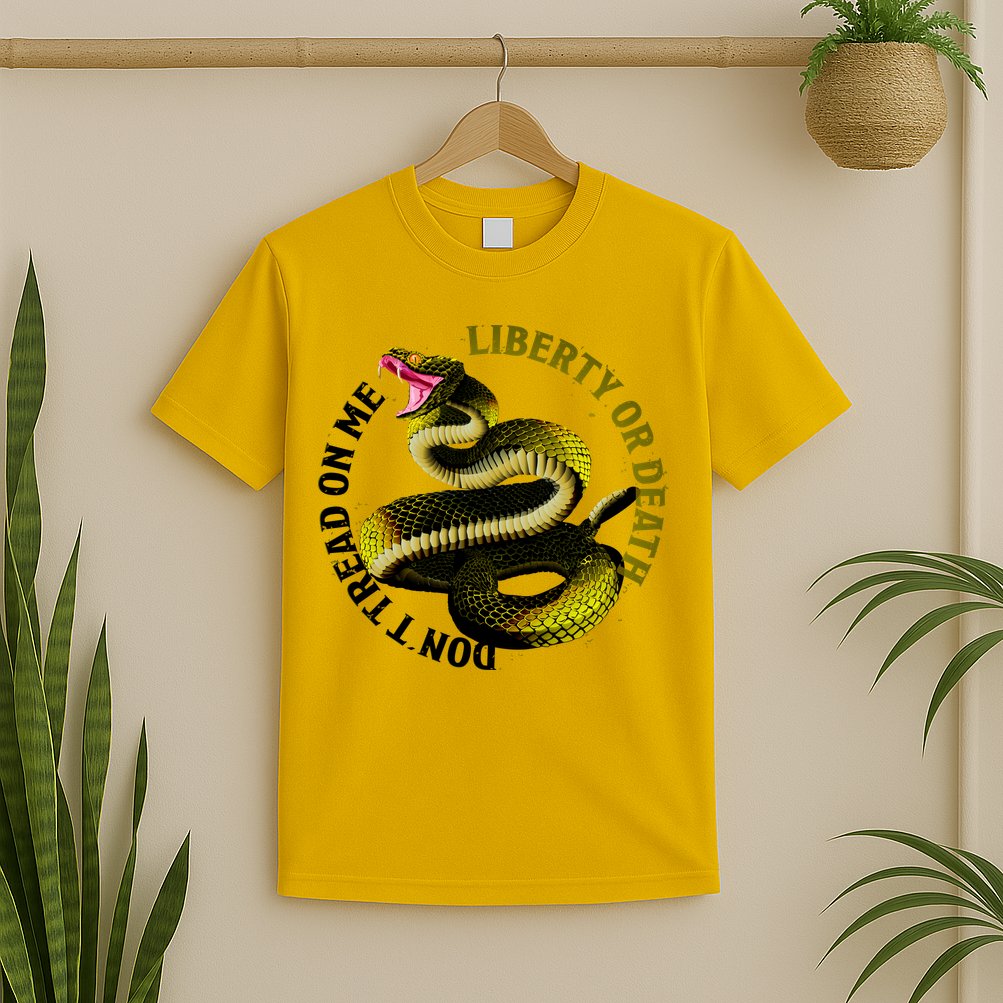 Liberty Or Death Dont Tread On Me Snake T-Shirt