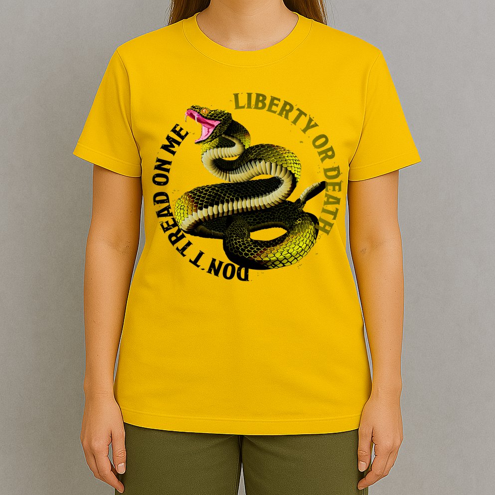 Liberty Or Death Dont Tread On Me Snake T-Shirt