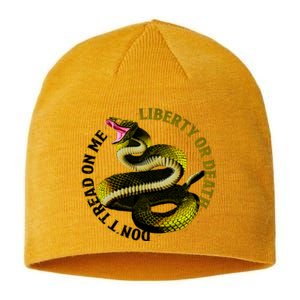 Liberty Or Death Dont Tread On Me Snake Sustainable Beanie