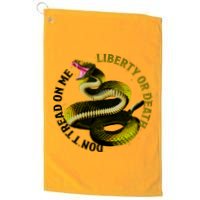 Liberty Or Death Dont Tread On Me Snake Golf Towel