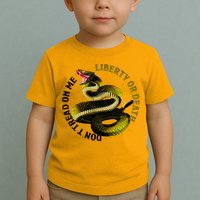 Liberty Or Death Dont Tread On Me Snake Toddler T-Shirt