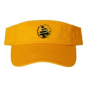 Liberty Or Death Dont Tread On Me Snake Valucap Bio-Washed Visor