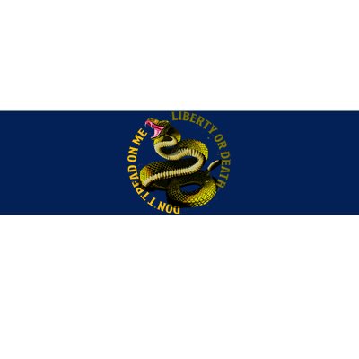 Liberty Or Death Dont Tread On Me Snake Bumper Sticker