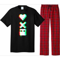 Love Of Death And Robots Glitch Pajama Set