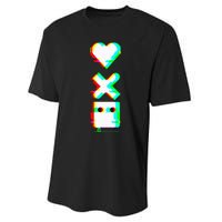 Love Of Death And Robots Glitch Performance Sprint T-Shirt