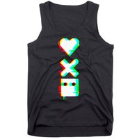 Love Of Death And Robots Glitch Tank Top