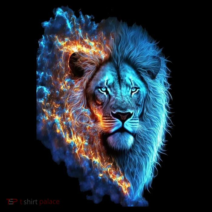 Lion On Fire Cool Graphic Baby Bodysuit