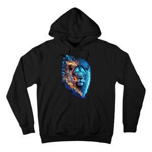 Lion On Fire Cool Graphic Tall Hoodie