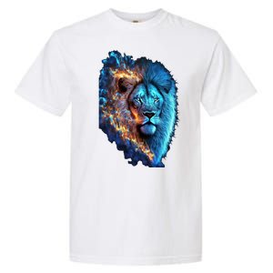 Lion On Fire Cool Graphic Garment-Dyed Heavyweight T-Shirt