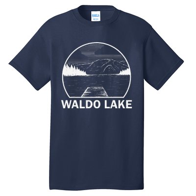 Lake Oregon Funny Fishing Camping Summer Gift Tall T-Shirt