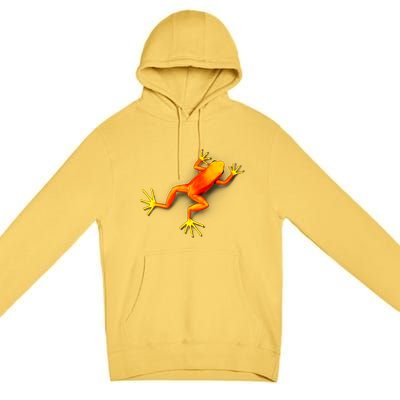 Little Orange Frog Premium Pullover Hoodie