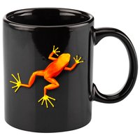 Little Orange Frog 11oz C Handle Ceramic Mug