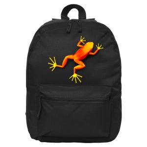 Little Orange Frog 16 in Basic Backpack