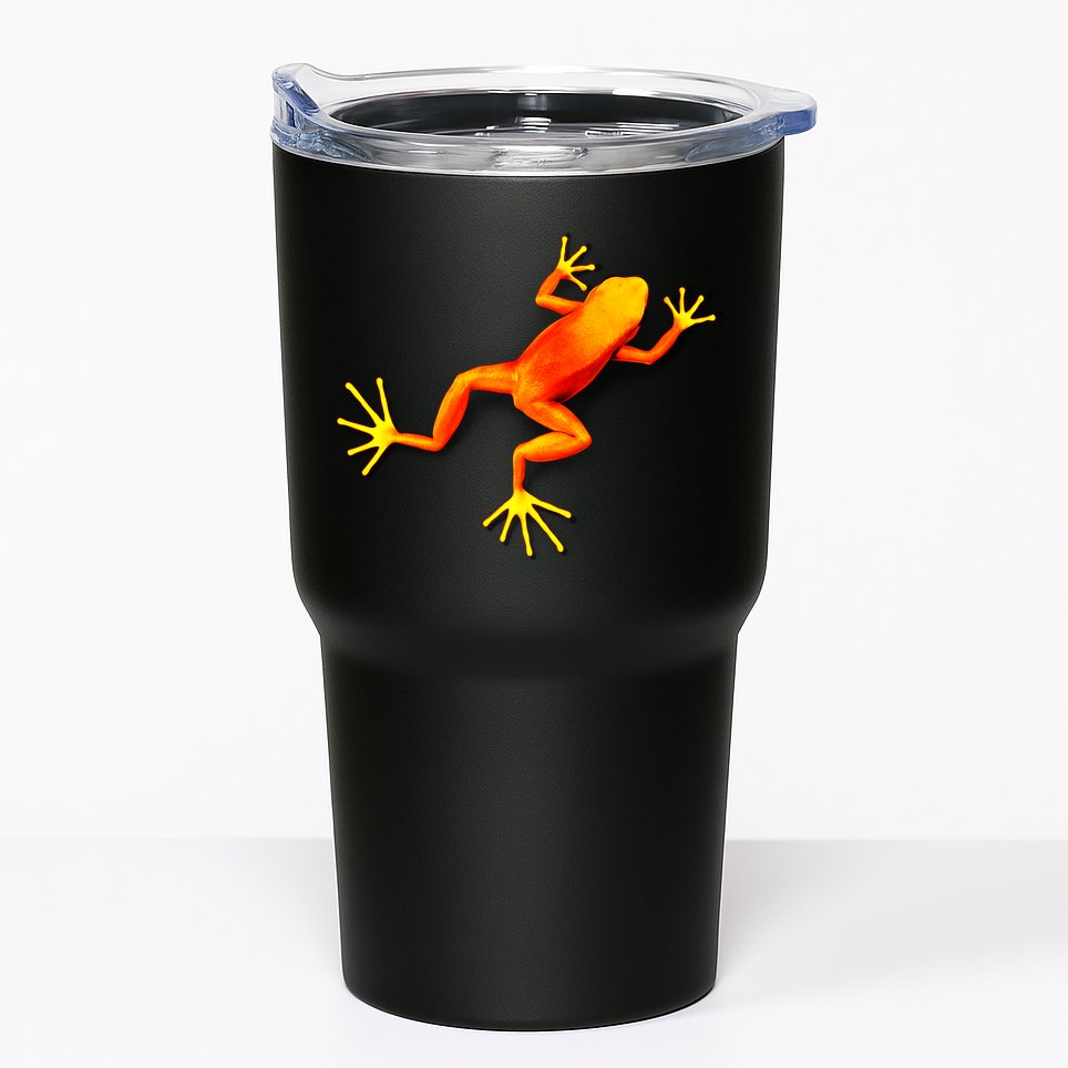 Little Orange Frog Tumbler