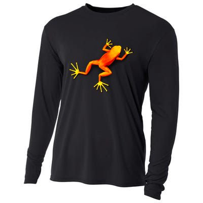 Little Orange Frog Cooling Performance Long Sleeve Crew