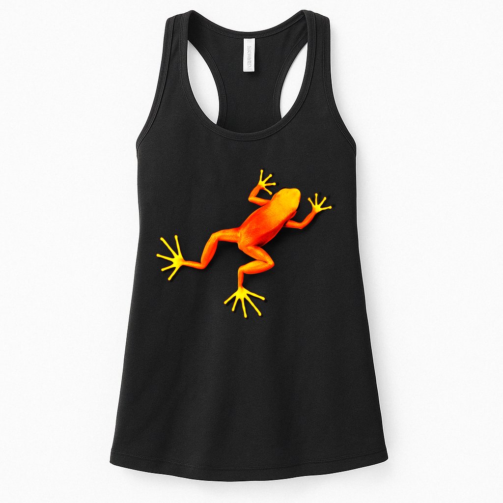 Little Orange Frog Womens Tank Top