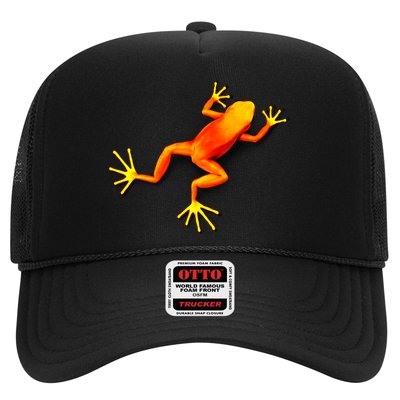 Little Orange Frog Trucker Hat