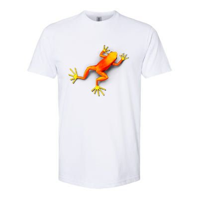 Little Orange Frog Softstyle CVC T-Shirt