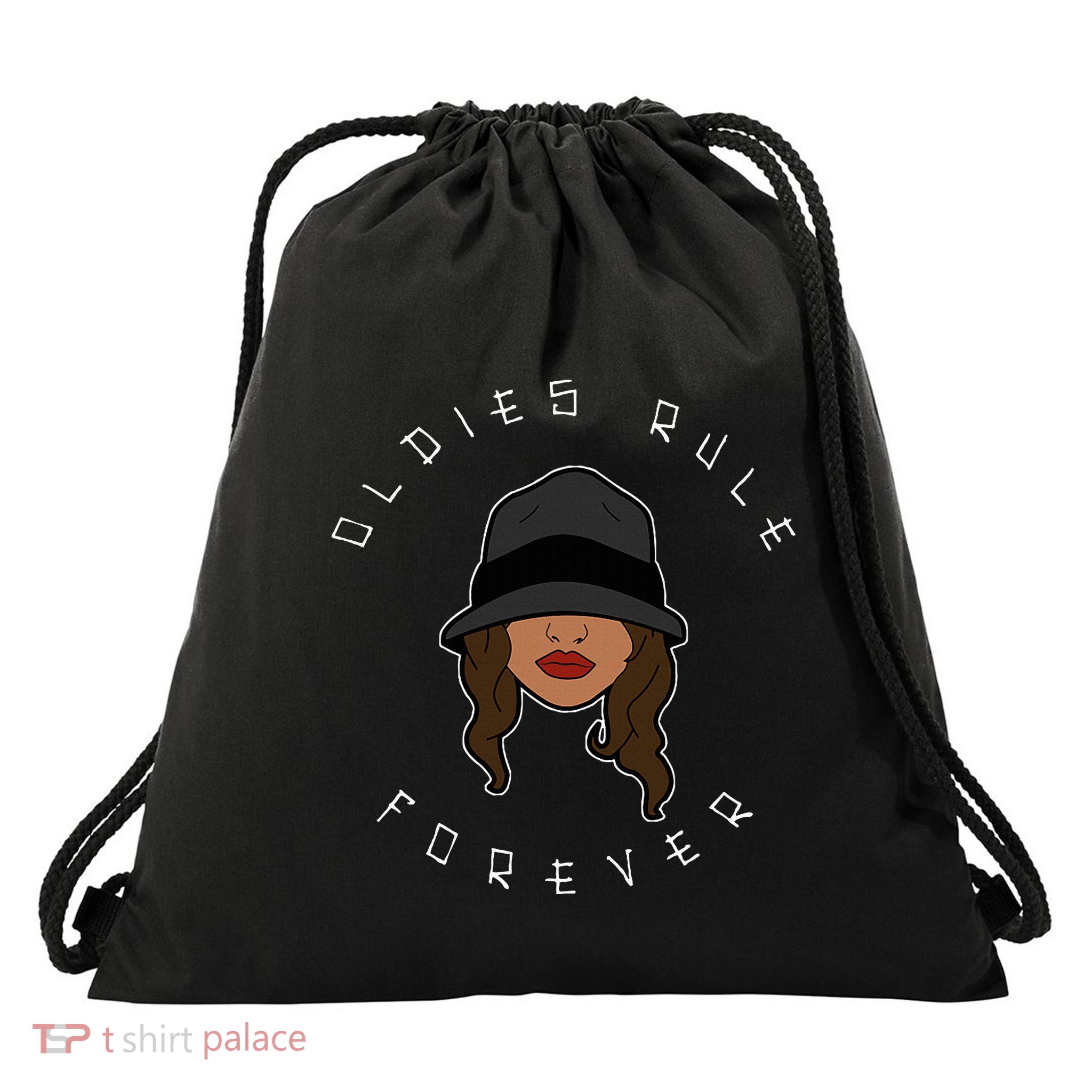 Lowrider Oldies Forever Chola Og Drawstring Bag