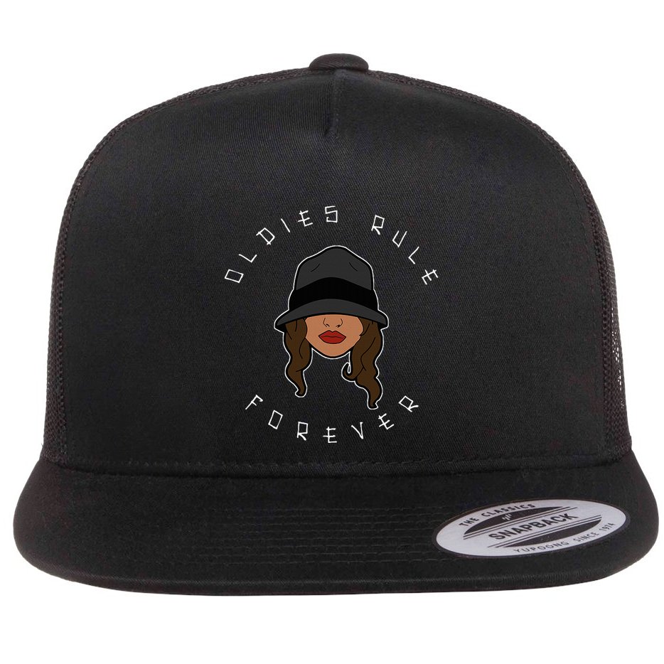 Lowrider Oldies Forever Chola Og Flat Bill Trucker Hat