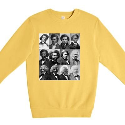 Life Of Frederick Douglass Giftgiftblack History Month Gift Premium Crewneck Sweatshirt