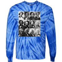 Life Of Frederick Douglass Giftgiftblack History Month Gift Tie-Dye Long Sleeve Shirt