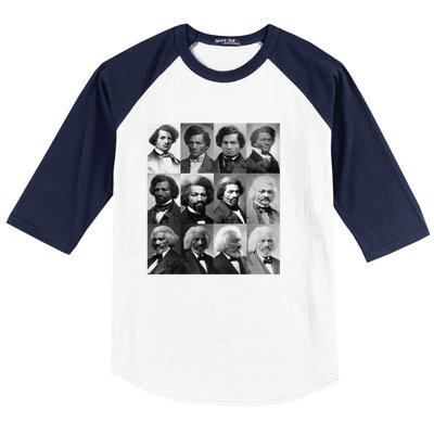 Life Of Frederick Douglass Giftgiftblack History Month Gift Baseball Sleeve Shirt