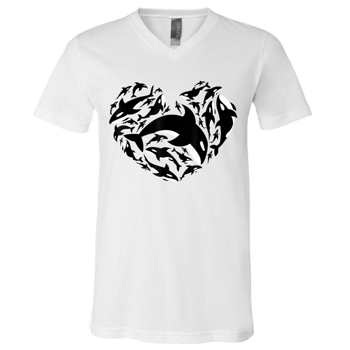 Love Orca Gifts Killer Whale V-Neck T-Shirt