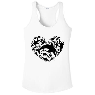 Love Orca Gifts Killer Whale Ladies PosiCharge Competitor Racerback Tank