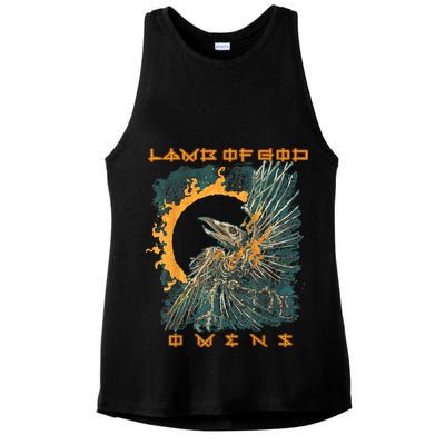 Lamb Of God – Omens Birdbox Ladies PosiCharge Tri-Blend Wicking Tank