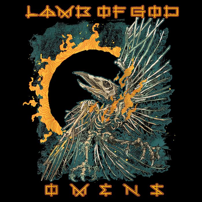 Lamb Of God – Omens Birdbox Cooling Performance Crew T-Shirt