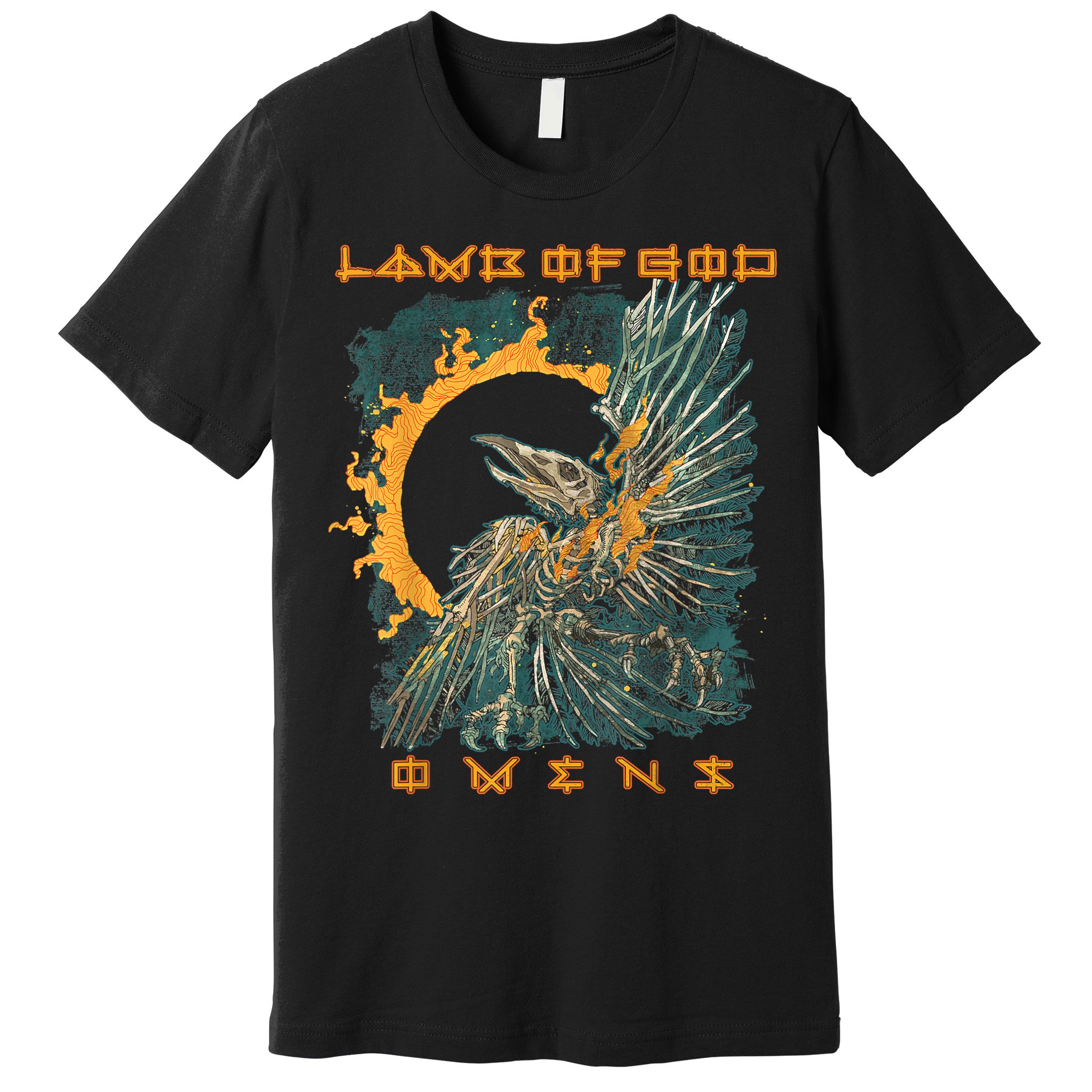 Lamb Of God – Omens Birdbox Premium T-Shirt